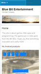 Mobile Screenshot of blue-bit-entertainment.com